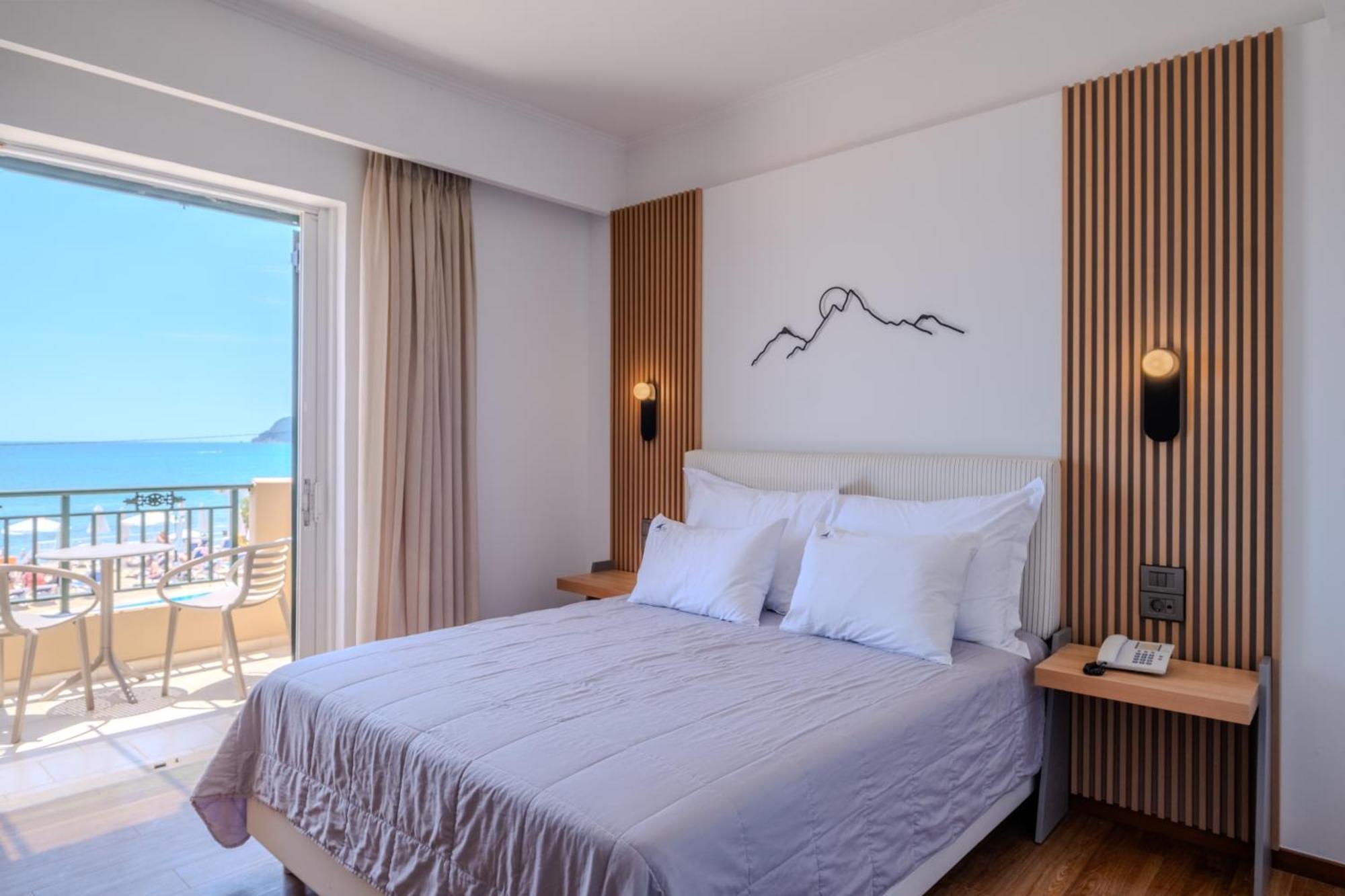 Deluxe Doppel-/Zweibettzimmer mit Meerblick
