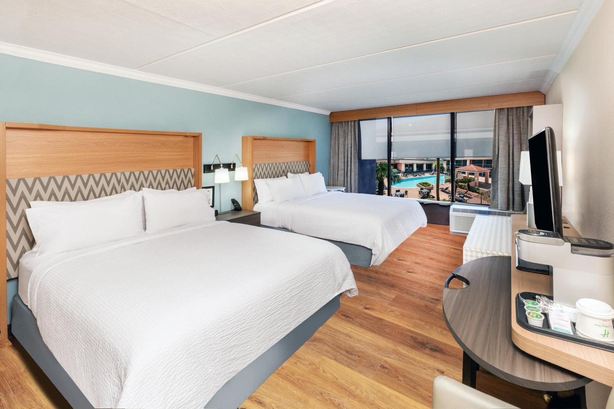 Standard Queen Room with Two Queen Beds and Walk-In Shower