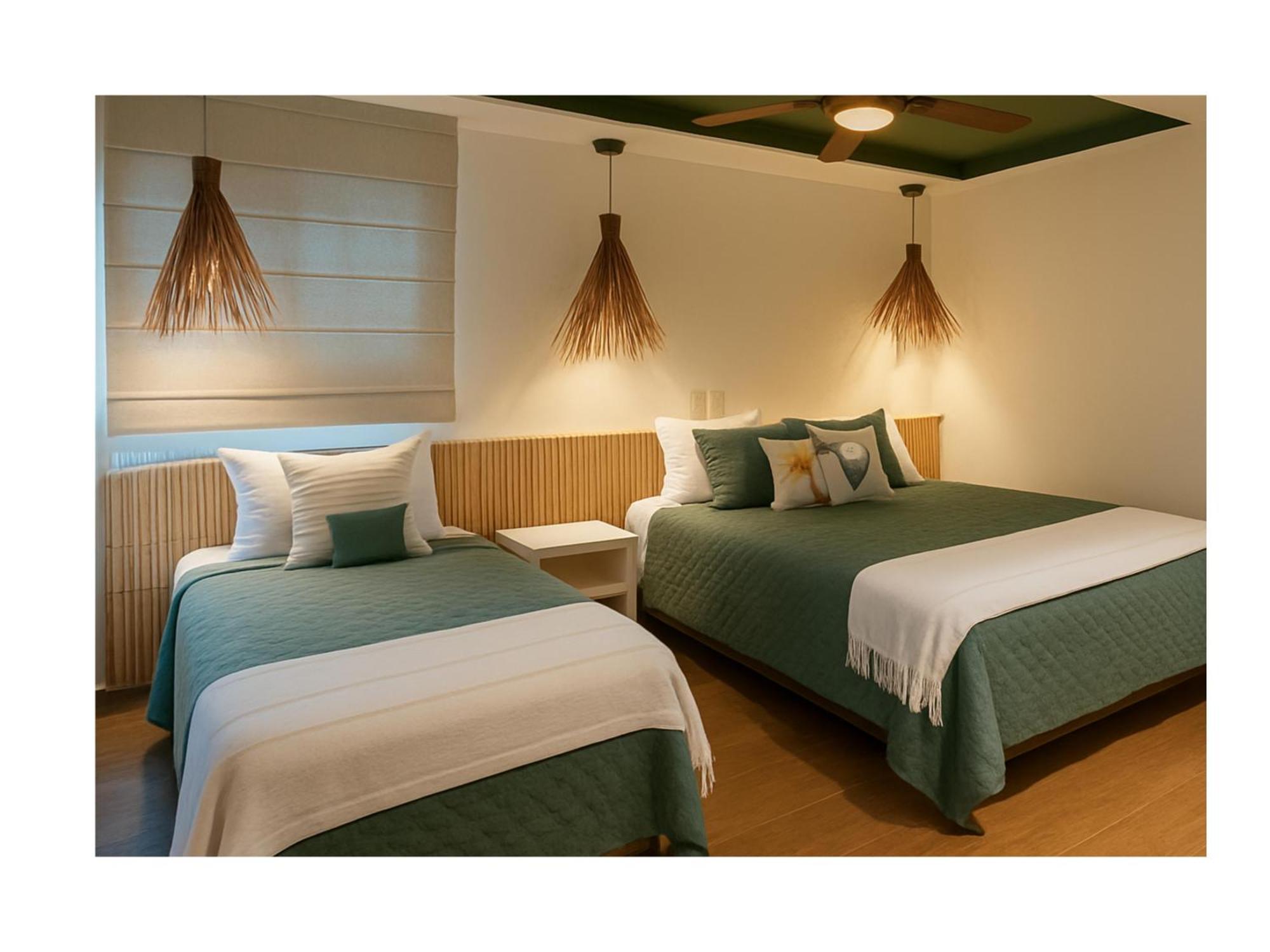 Quarto Triplo Deluxe com Vista do Mar