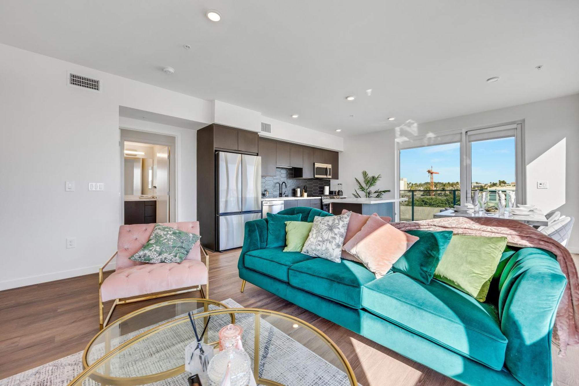 Two-Bedroom Apartment with Pool View
