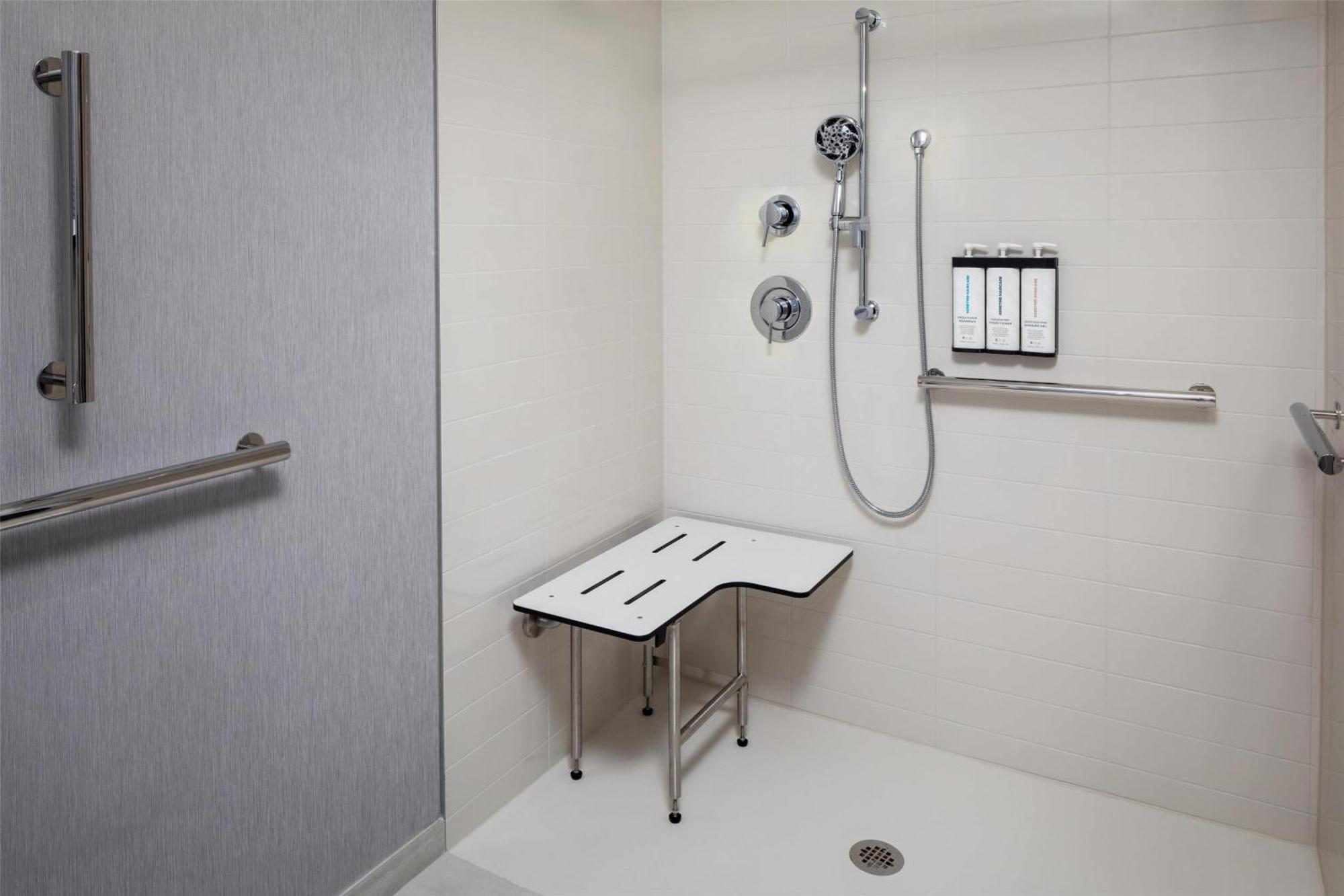 Specialty Queen Room with Two Queen Beds, Sofa Bed and Accessible Shower
