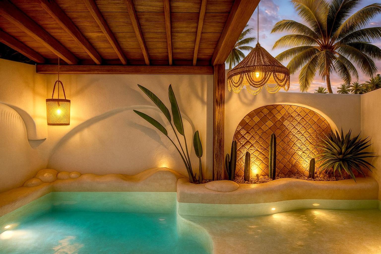 Honeymoon Private Jacuzzi Pool Villa