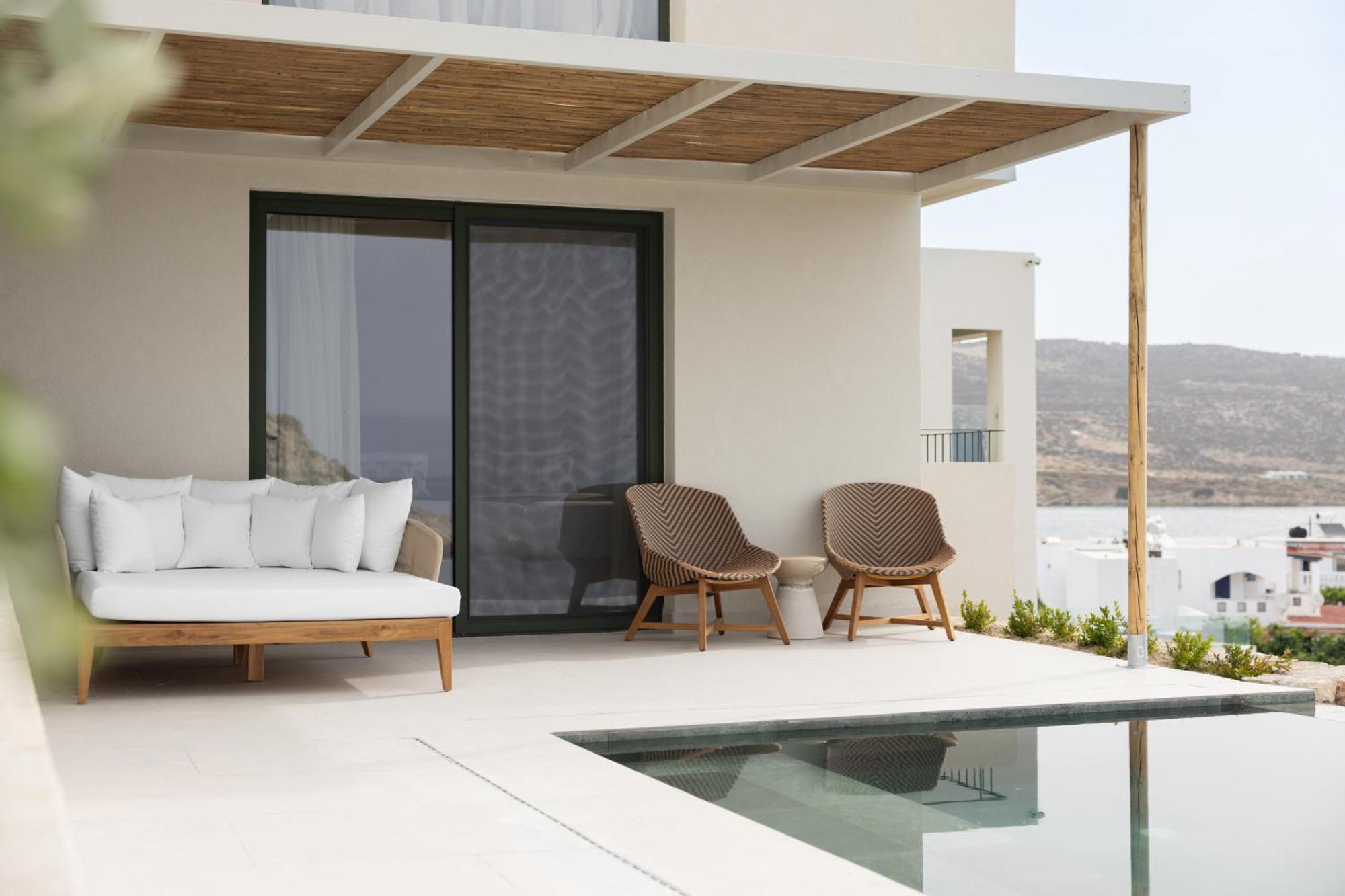 Premium Double Room with Private Pool and Sea View