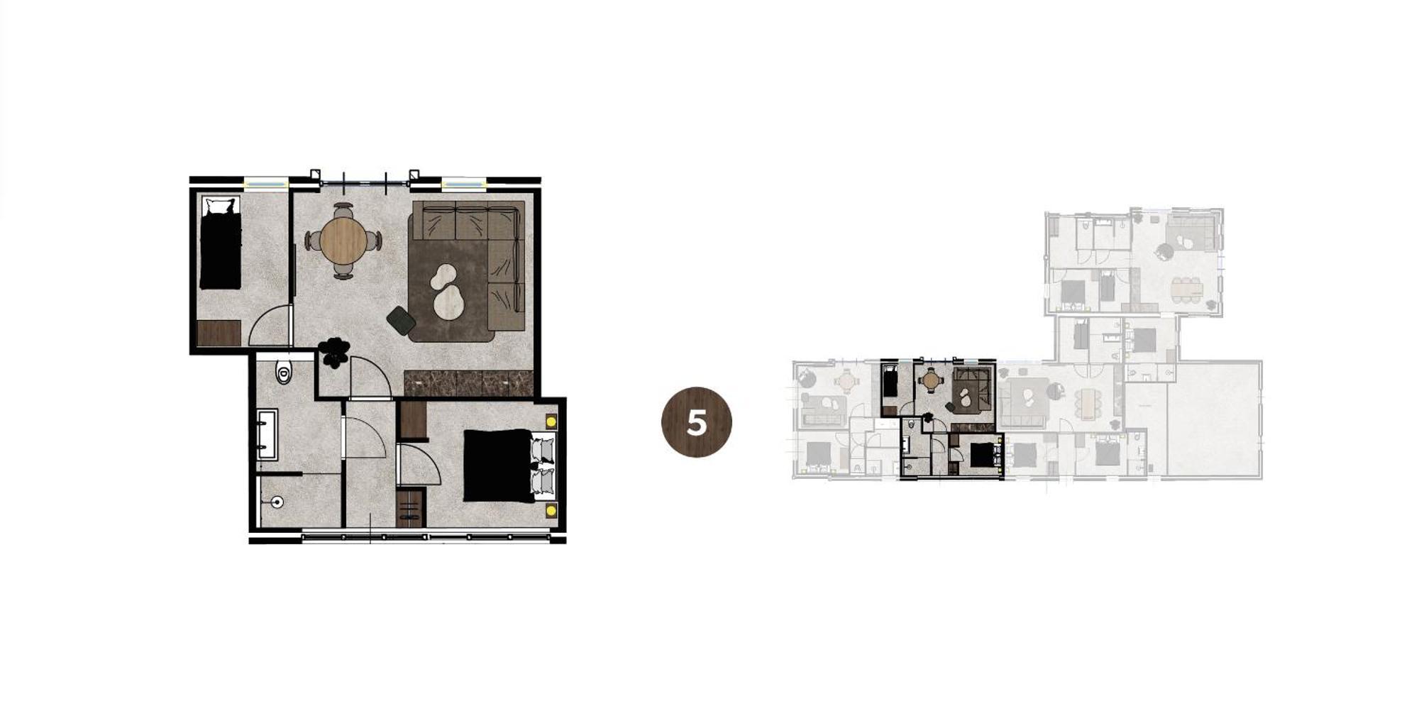 Villa met 2 Slaapkamers