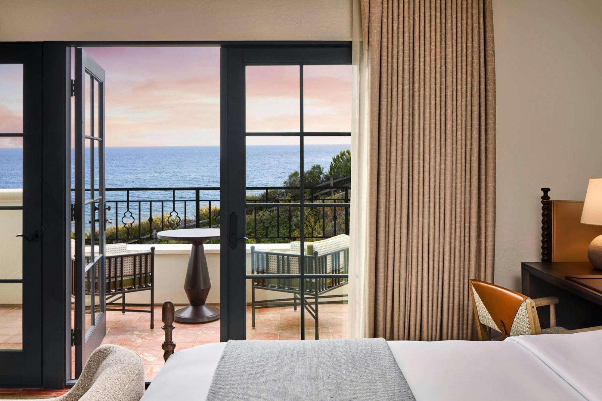 King Room with Balcony and Partial Ocean View