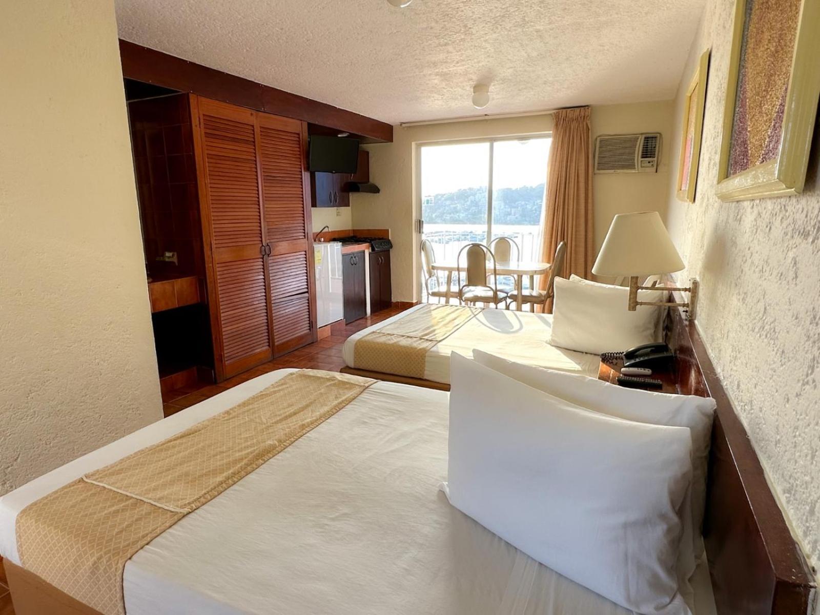 Double Room Two Double Beds Ocean View