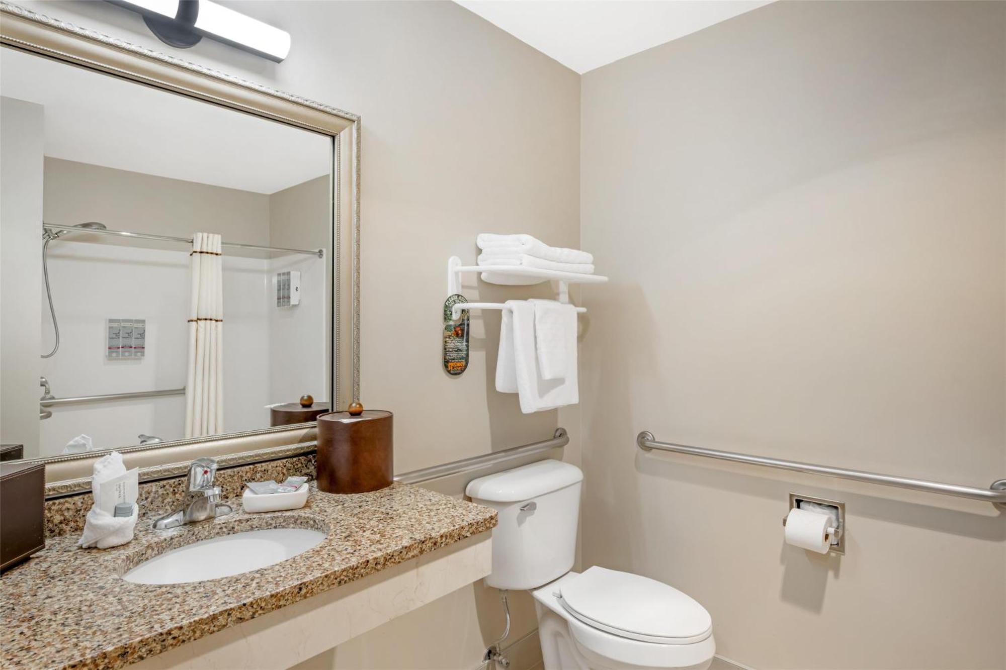 King Room with Roll-in Shower - Disability Access/Non-Smoking