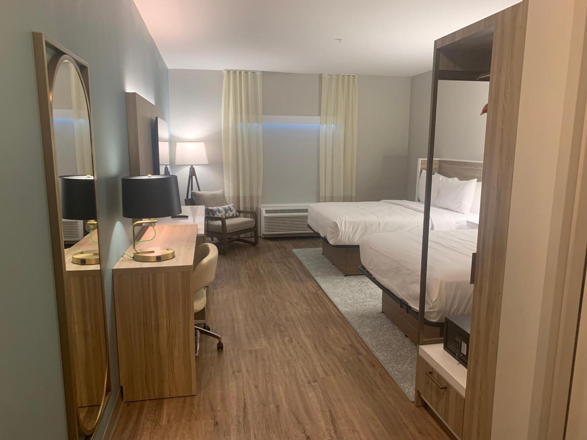 Room with Two Queen Beds and Mobility/Hearing Access and Roll-In Shower, Non-Smoking
