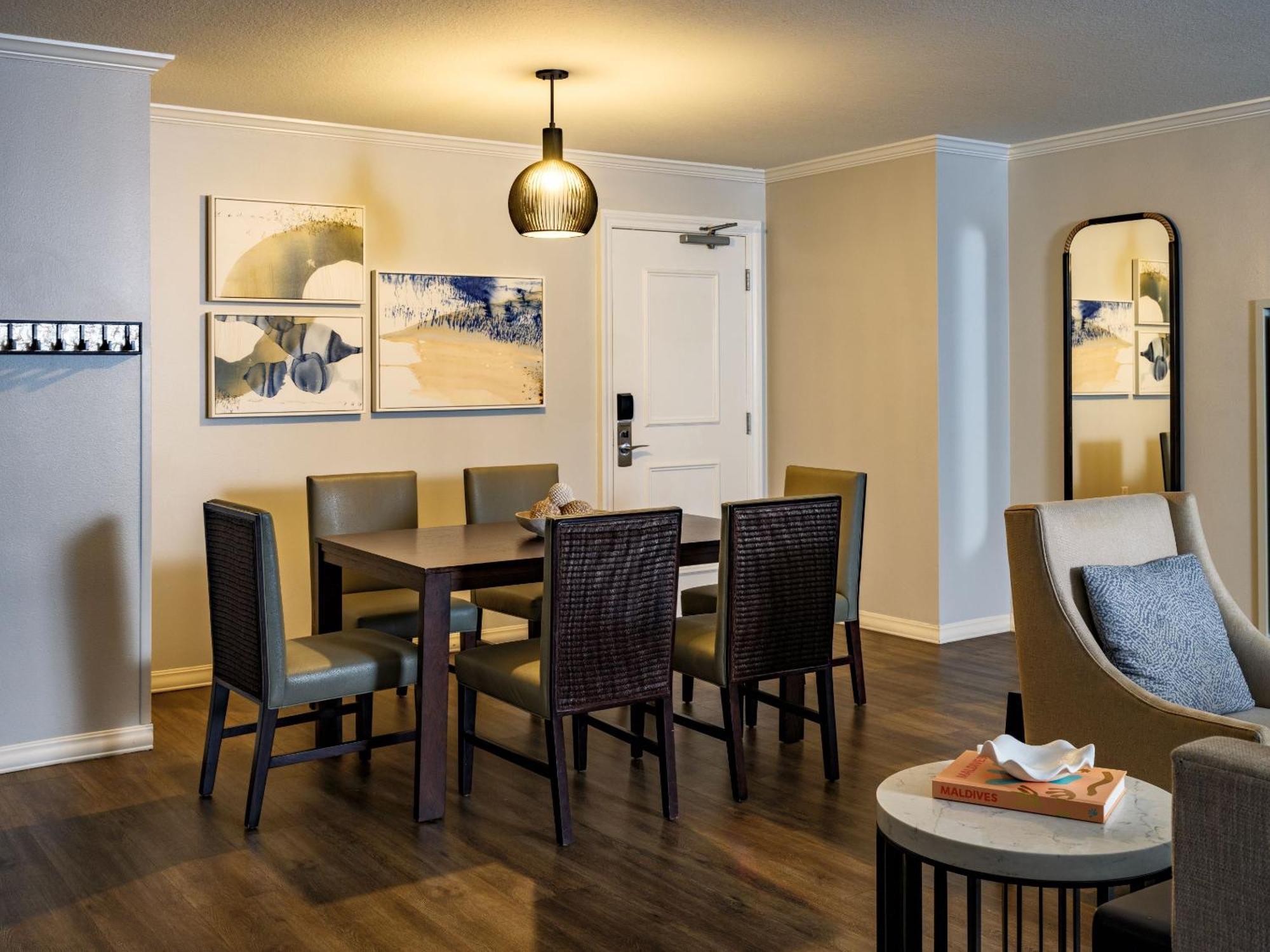Two-Bedroom Accessible Suite Full Kitchen Pool View
