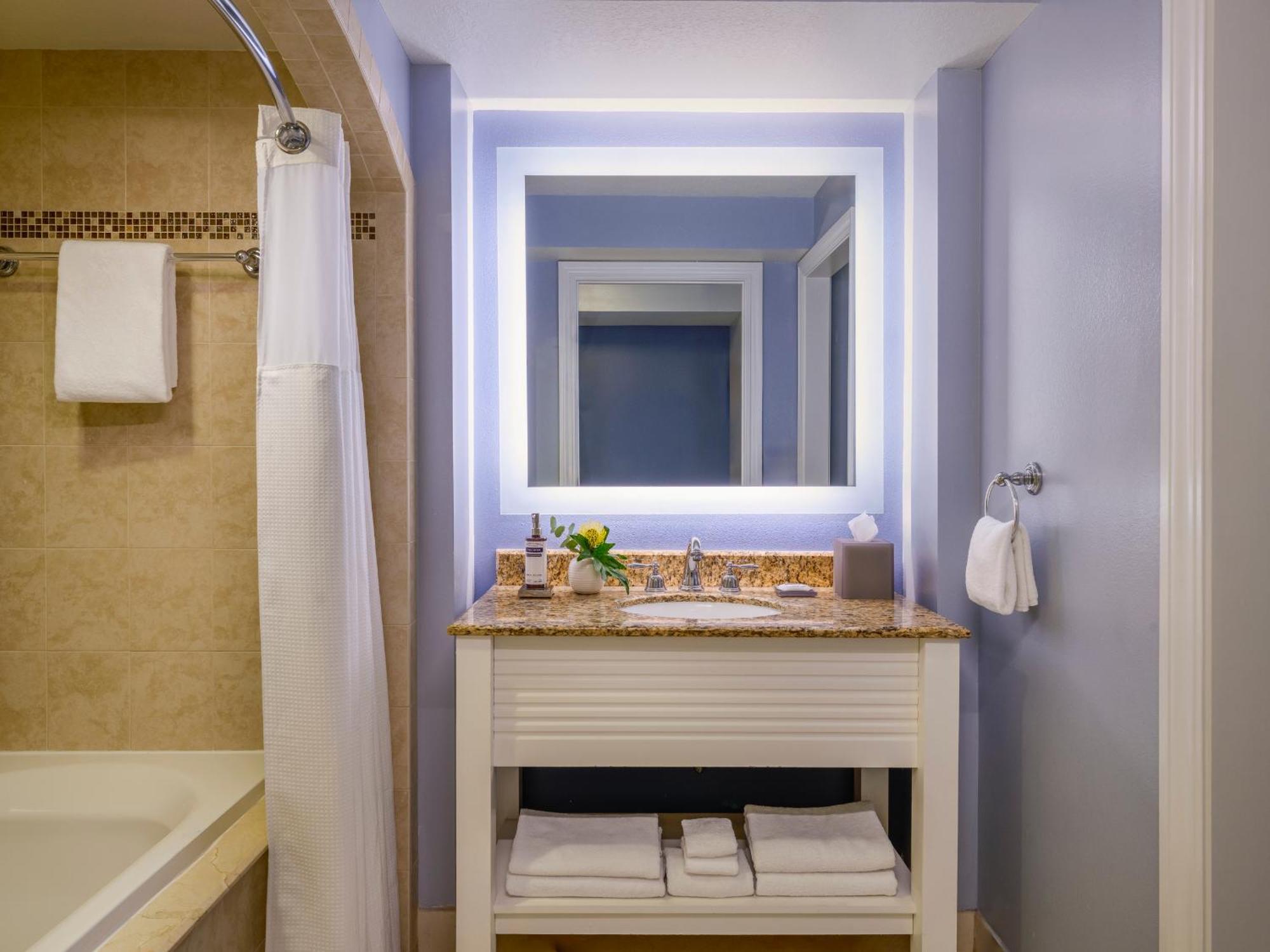 Two-Bedroom Residential Suite Full Kitchen Pool View