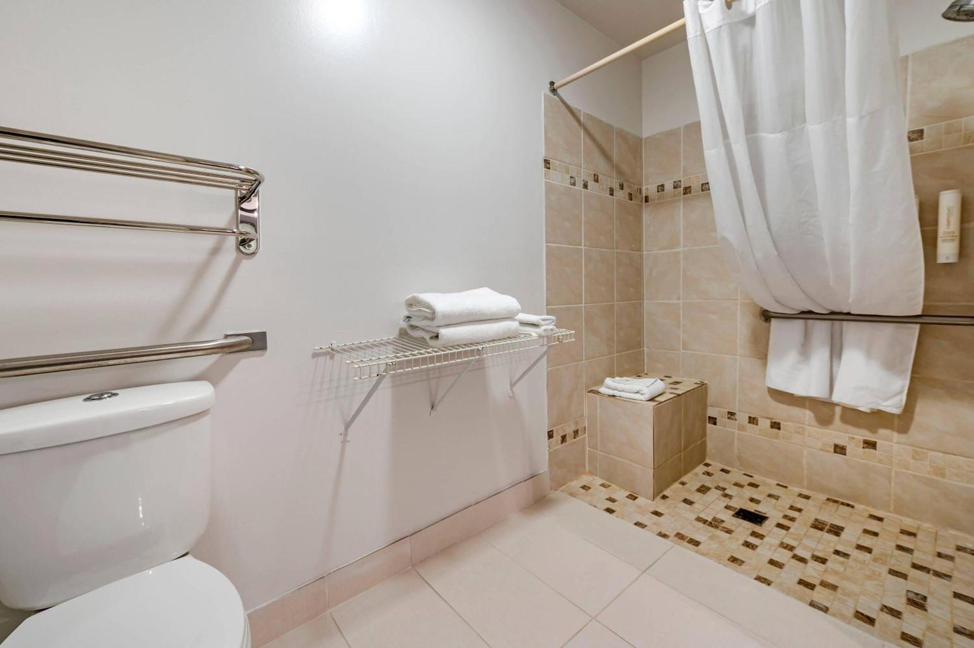 Queen Room with Roll-in-Shower - Accessible/Non-Smoking