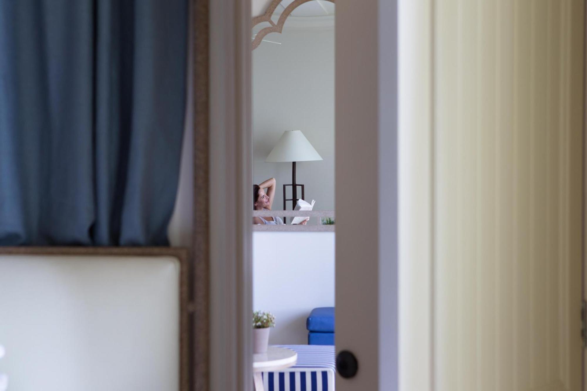 Family Interconnecting Junior Suite with Pool and Garden Studio with Sea View