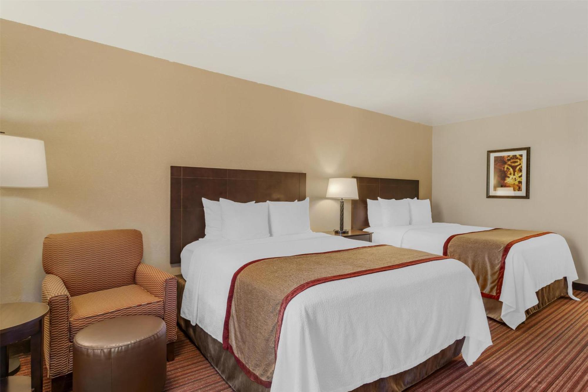 Queen Room - Mobility Accessible with Roll-In Shower