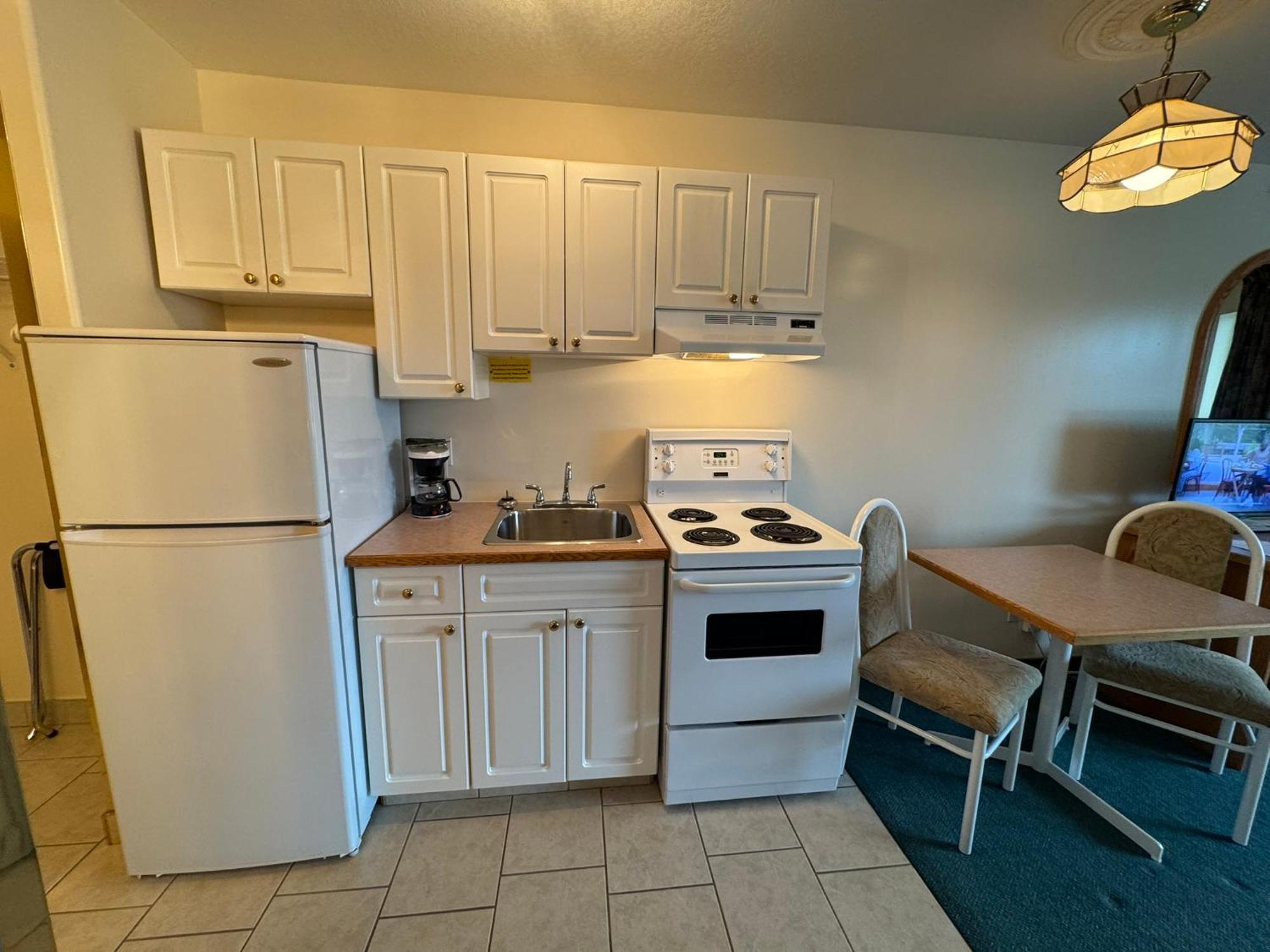 Two Queen Beds with Kitchen