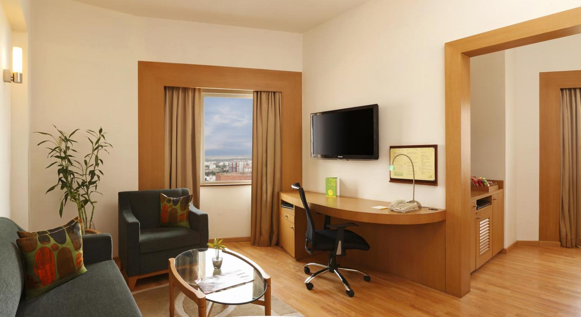 Junior Suite (20% off on session of Spa ,Enjoy Happy Hours with 1+1 offer,10% Off on Laundry service and Late Check-out till 1500 hrs (subject to availability))
