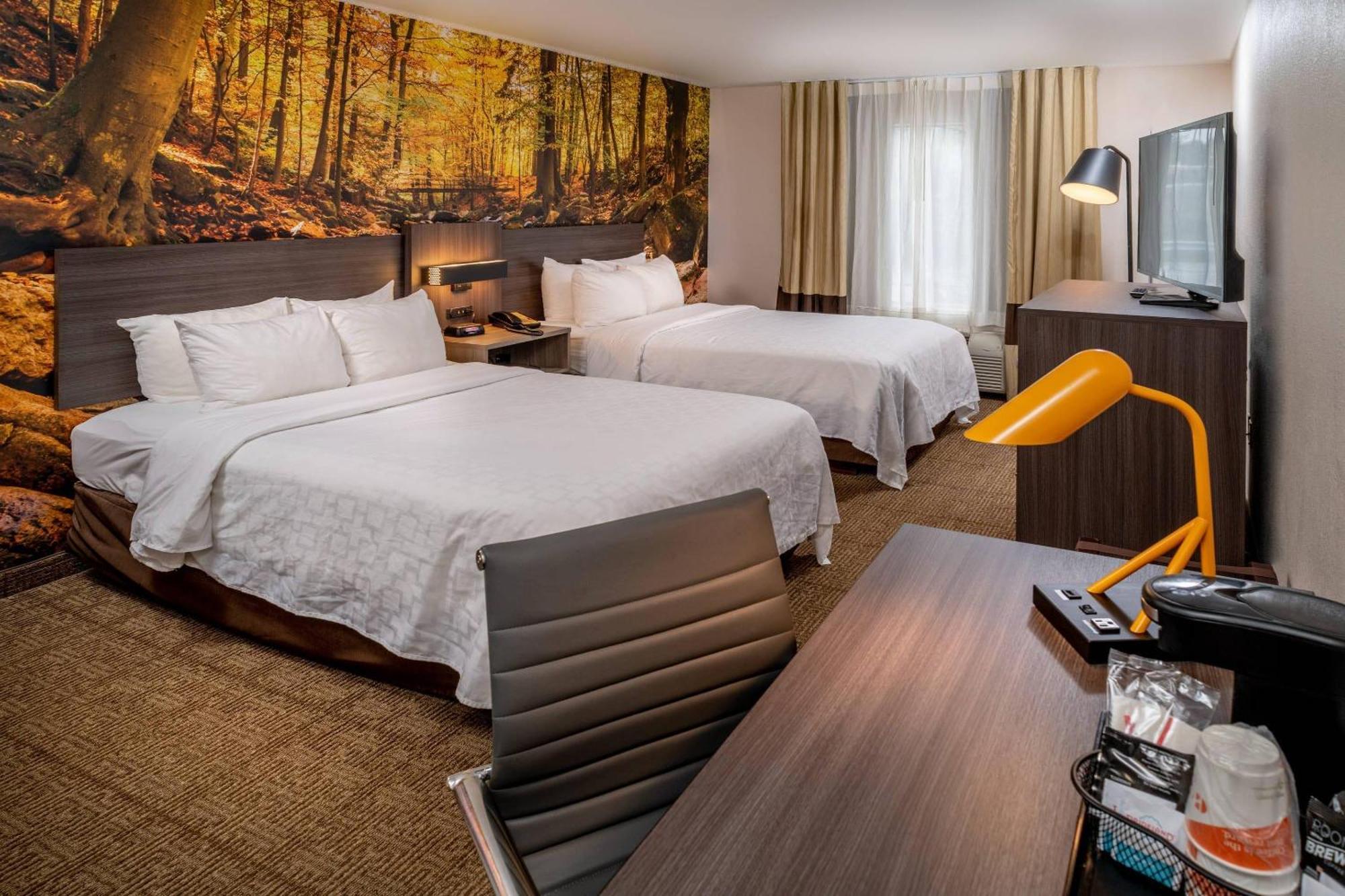 Double Room with Two Double Beds - Non-Smoking