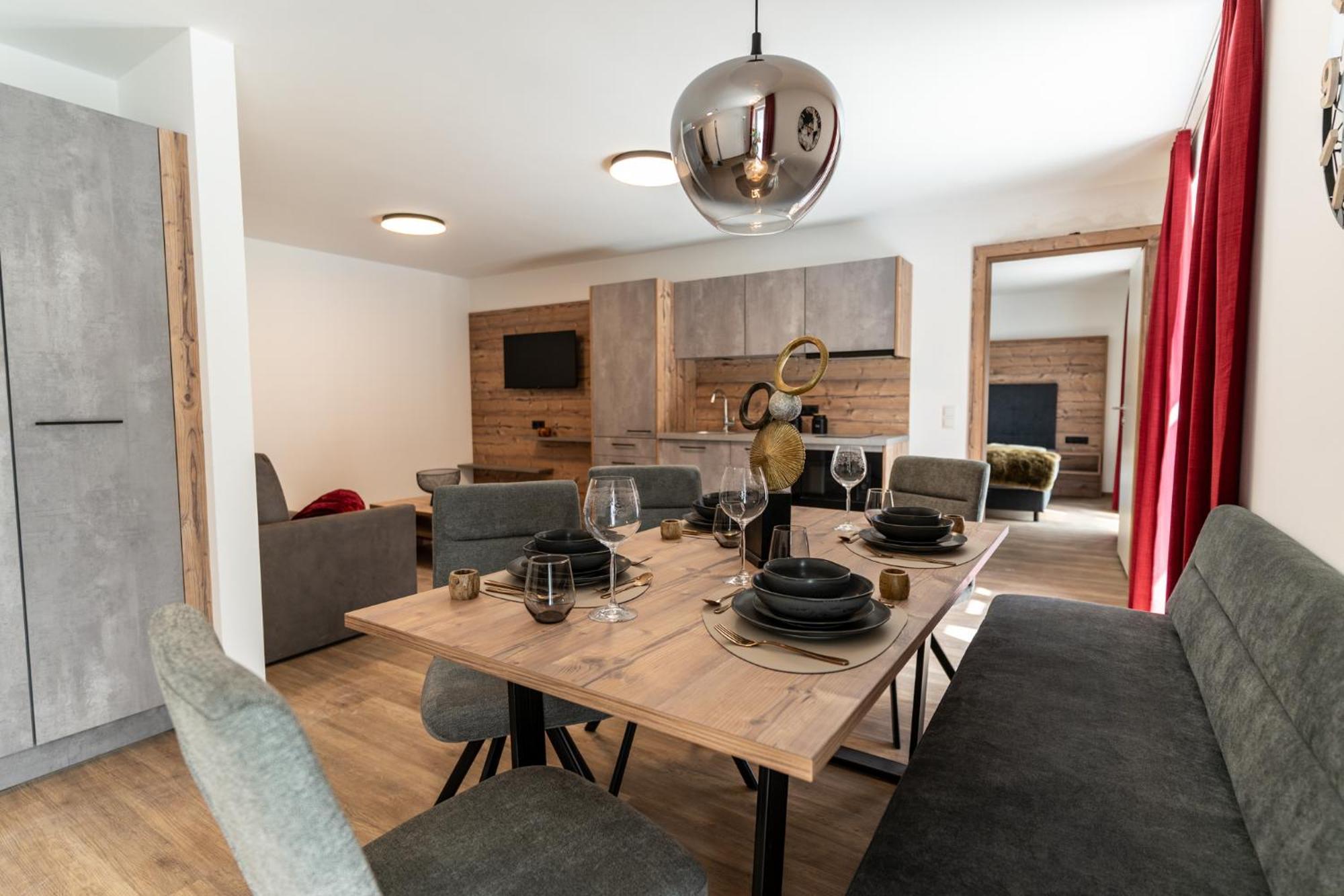 Apartment mit 1 Schlafzimmer und Balkon
