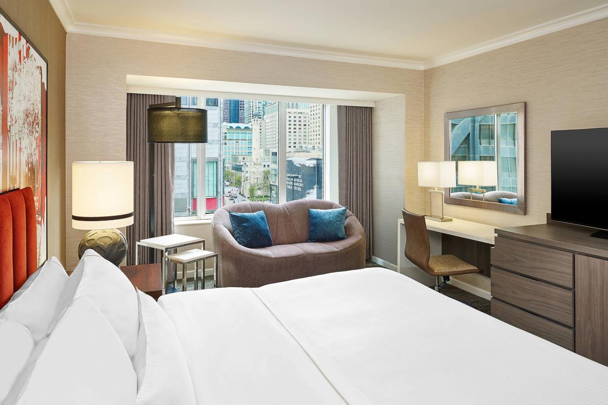 Deluxe Kamer met Kingsize Bed en Uitzicht over de Stad