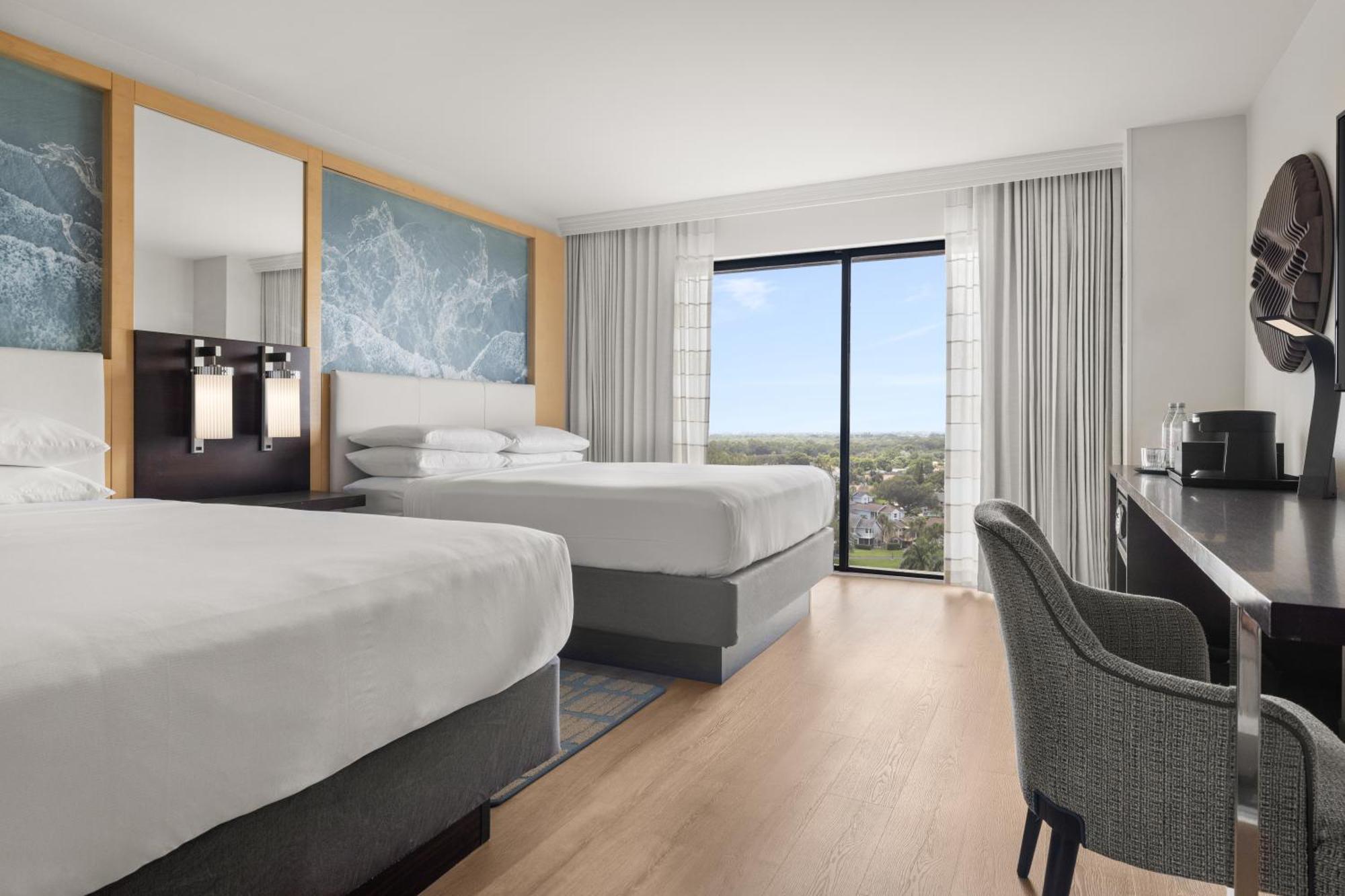 Deluxe Guest Room Two Queen Beds High Floor