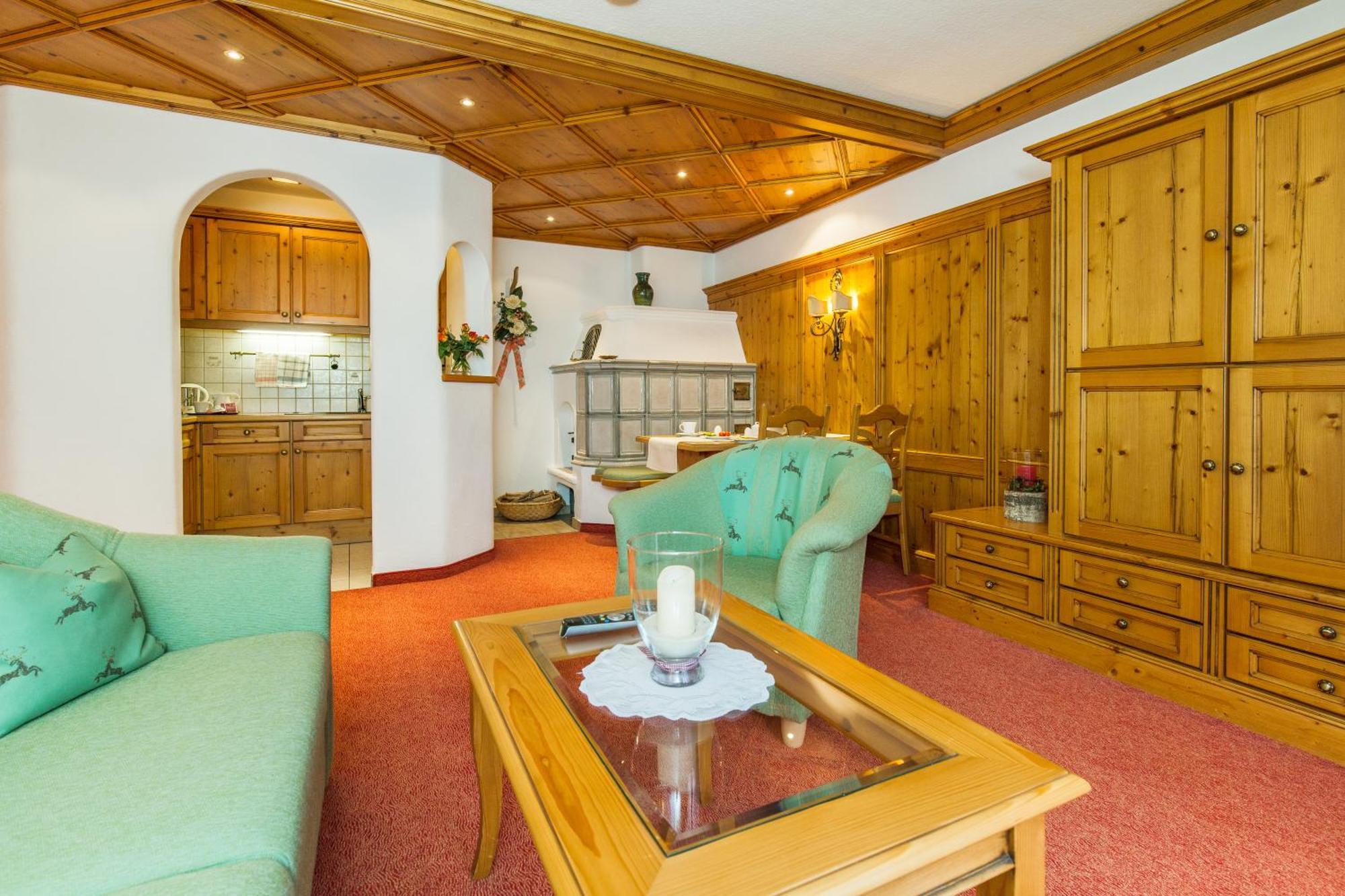 Apartment mit 1 Schlafzimmer, Balkon und Bergblick