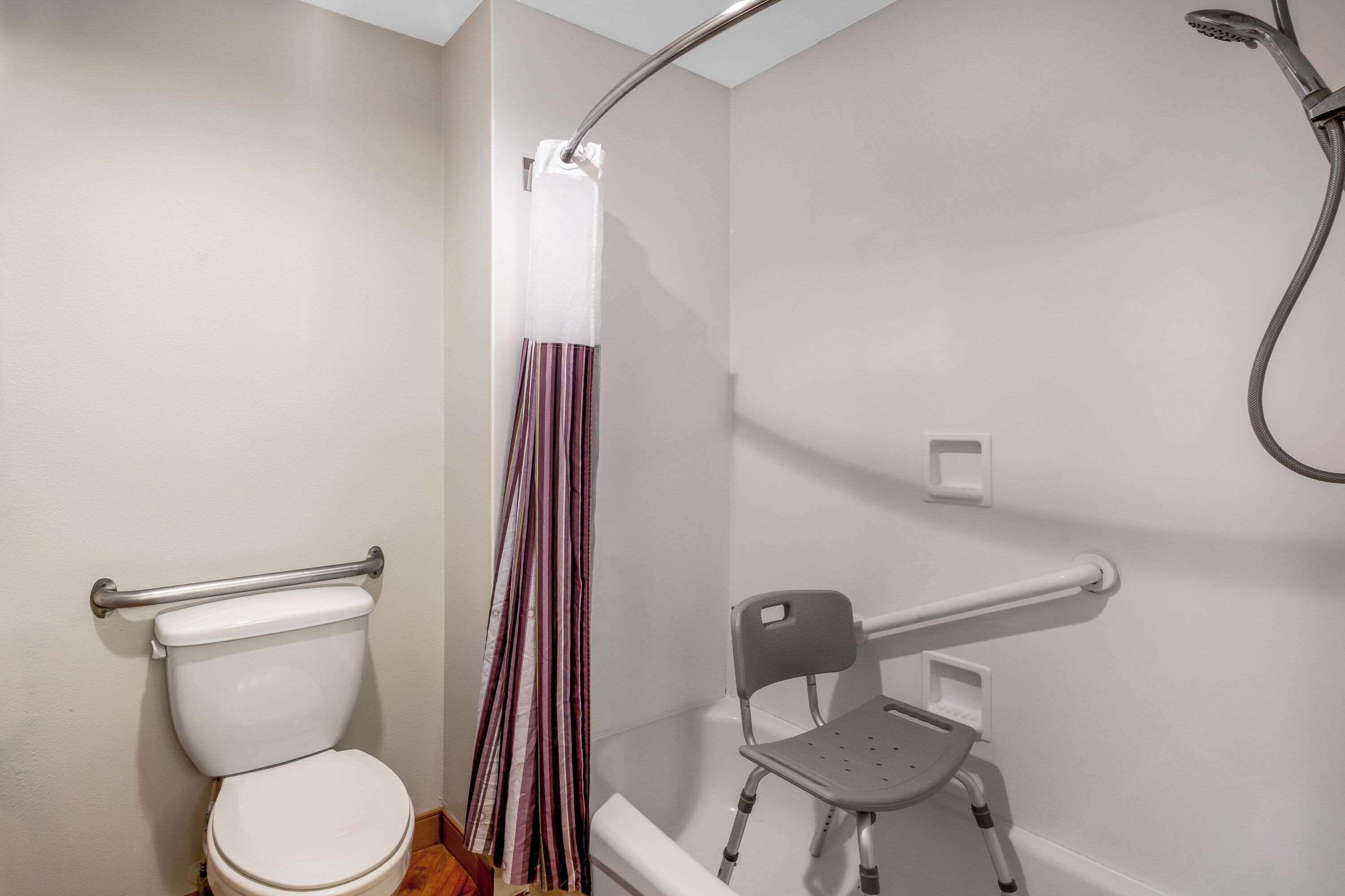 Double Room with Two Double Beds and Roll-In Shower - Mobility/Hearing Accessible - Non-Smoking
