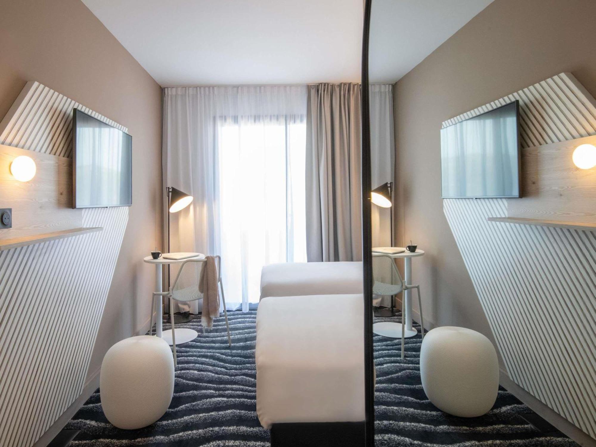 Chambre Lits Jumeaux Standard avec Balcon