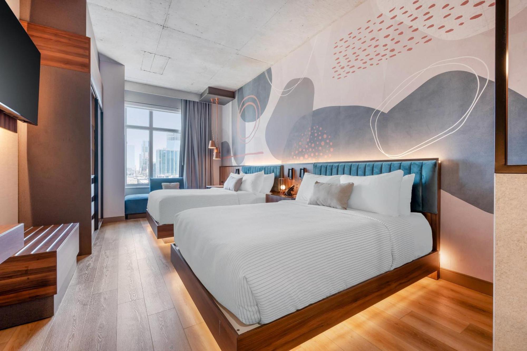 Queen Room with Two Queen Beds City View