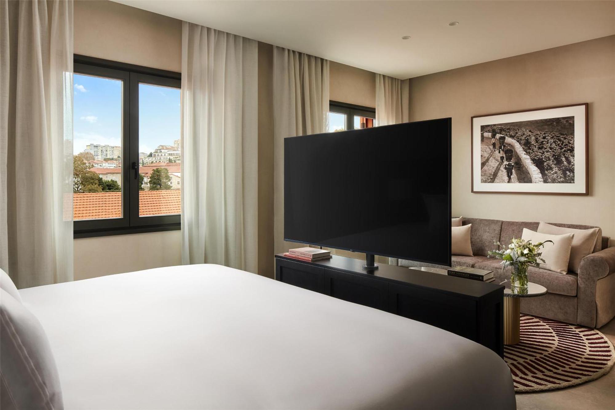 Junior Suite für Familien mit Flussblick und Zustellbett