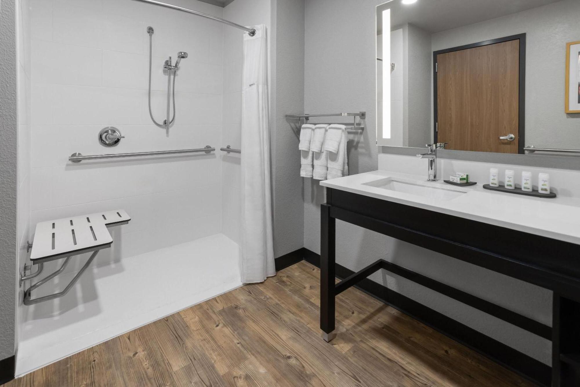 Deluxe King Room Roll Shower Mobility Access or Non-Smoking