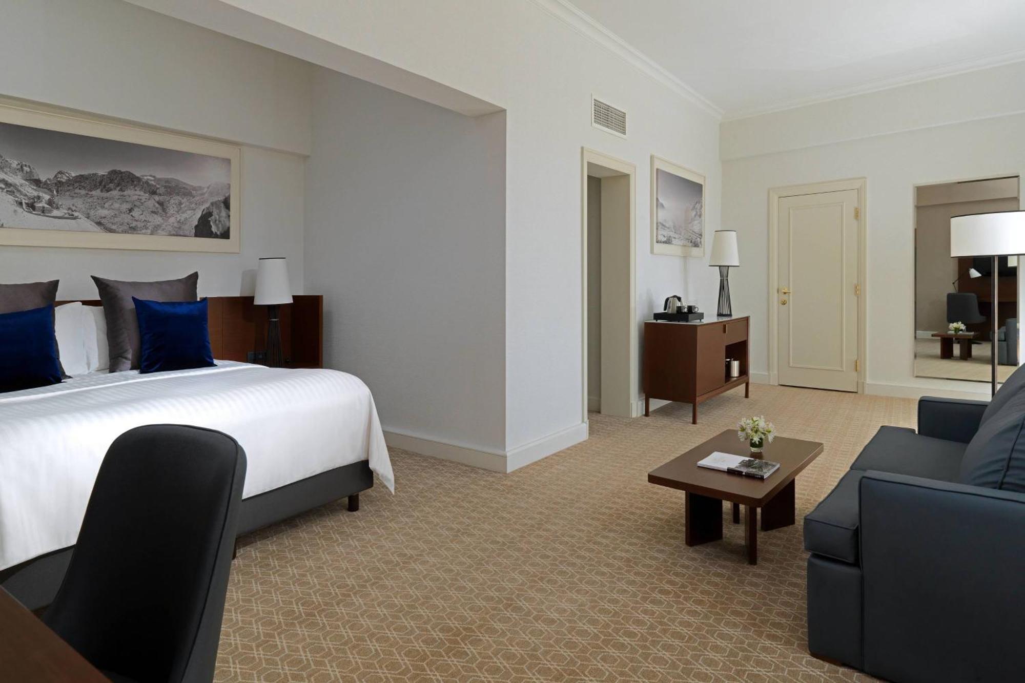 Executive Balcony Suite Republic Square view Executive lounge access 1 King