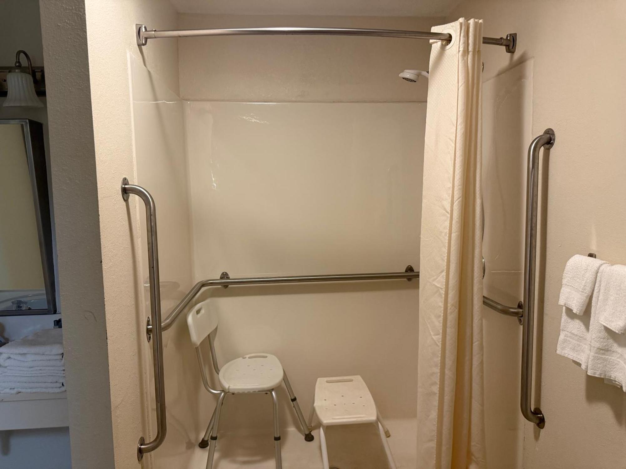 King Room with Roll-In Shower - Disability Access