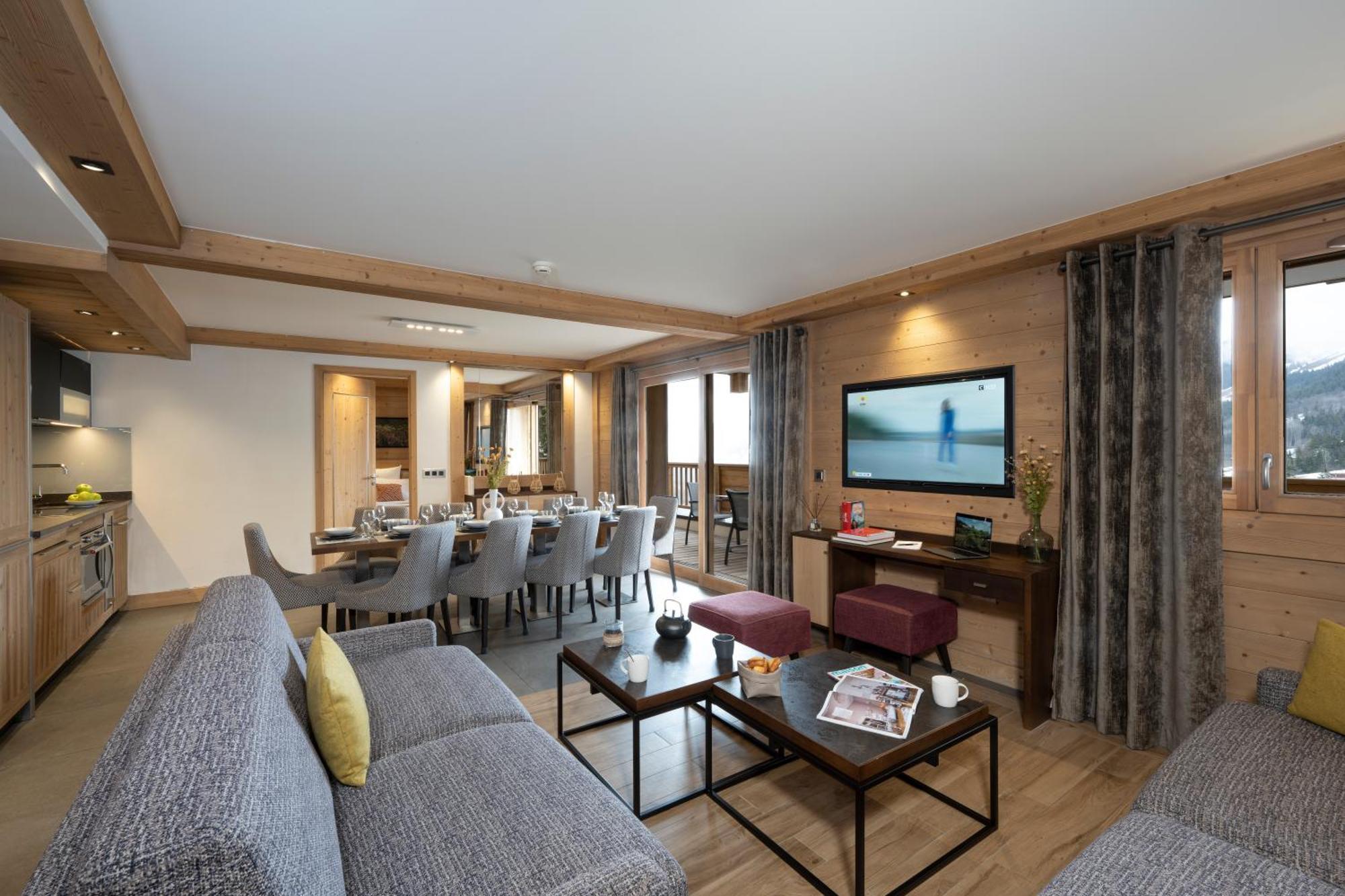 Appartement 4 Chambres avec Accès au Spa - 10 Personnes