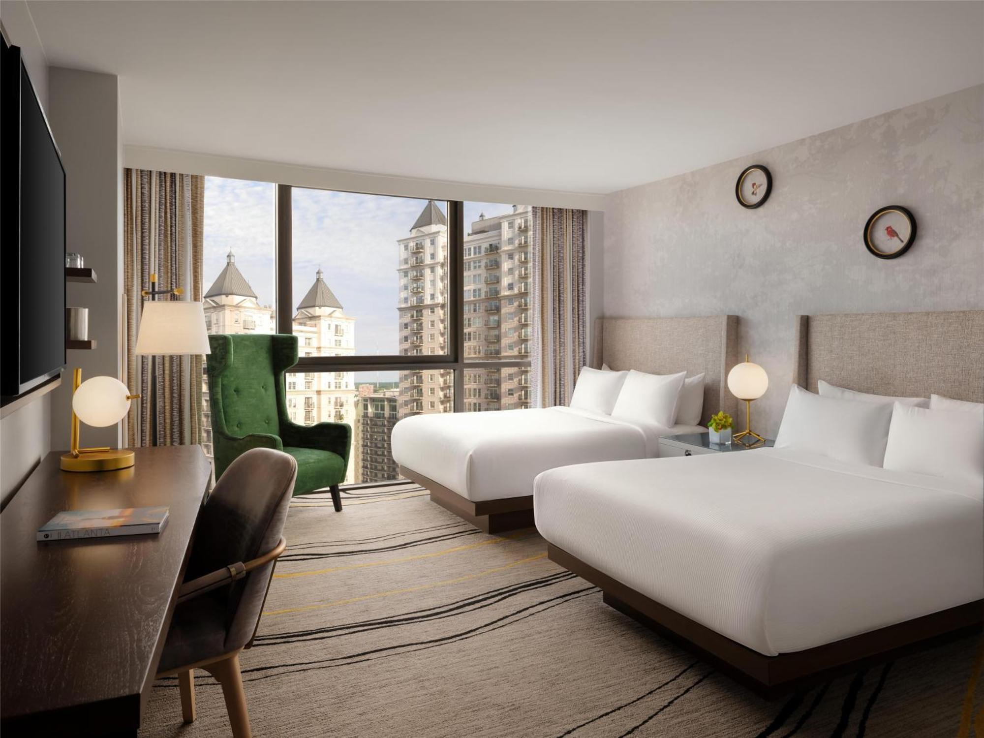 Hébergement Lit Queen-Size Skyline