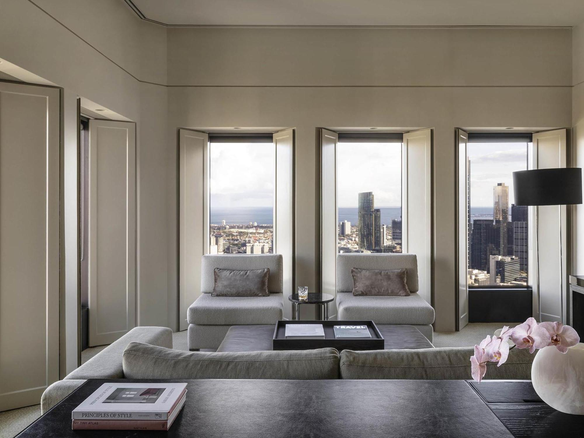 Ambassador King Suite Club Sofitel Corner Bay Views