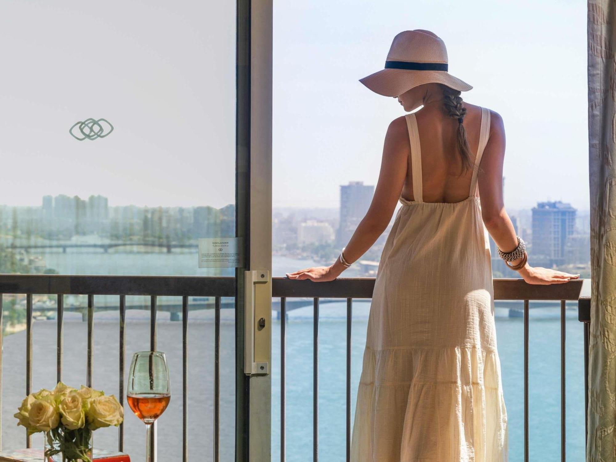 Luxury King Room with Club Millesime Access and Full Nile View