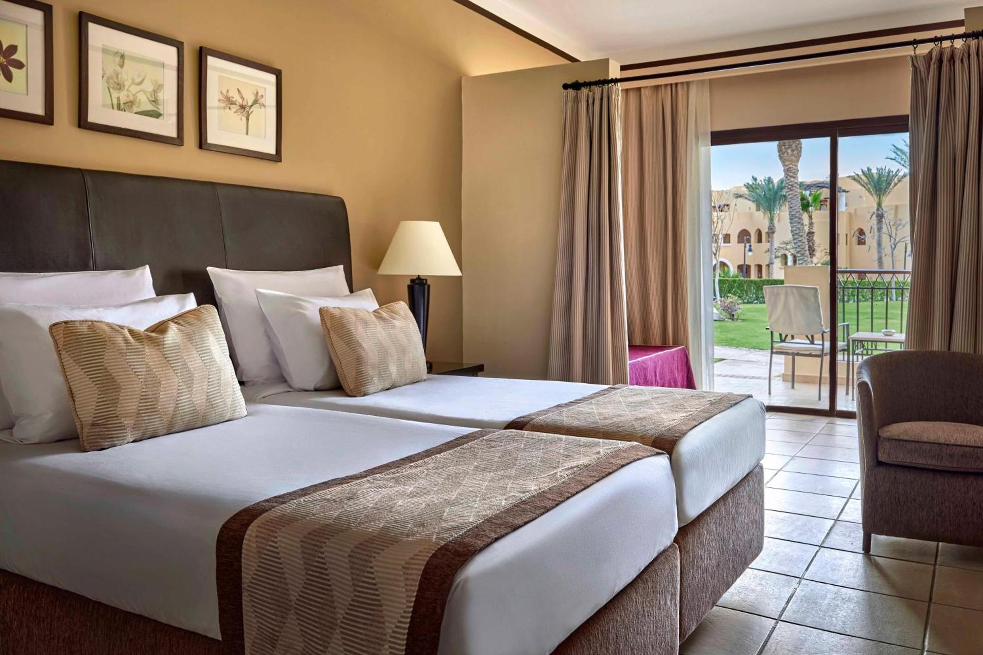 Deluxe Zimmer mit Queensize-Bett oder 2 Einzelbetten und Gartenblick – Jaz Lamaya