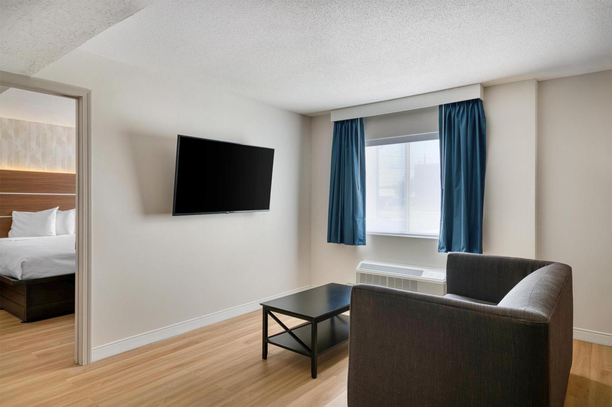 One-Bedroom King Suite with Full Kitchen, Living Area and Sofa Bed - Non-Smoking