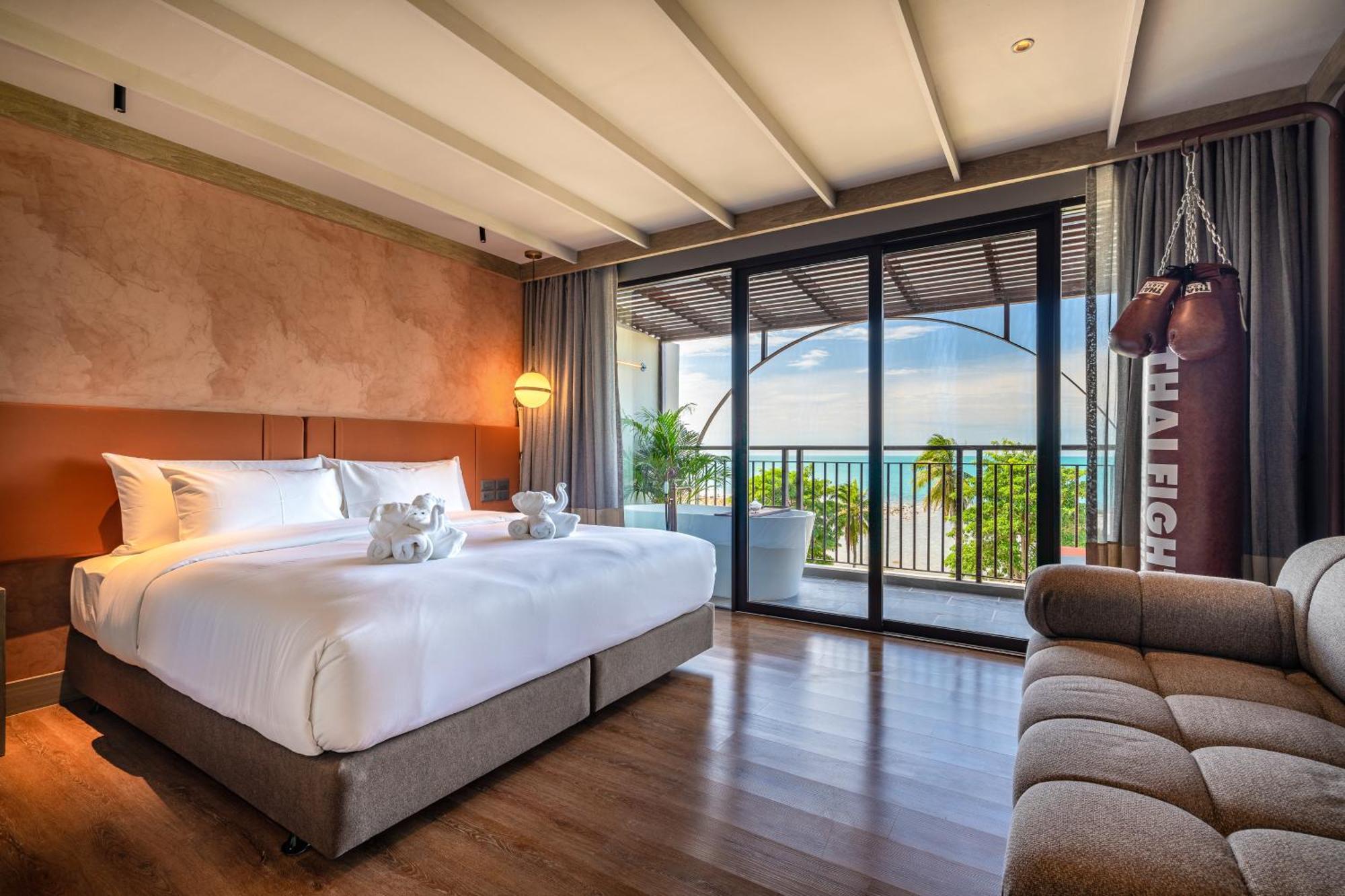 Chambre Double Deluxe avec Balcon - Vue sur Mer