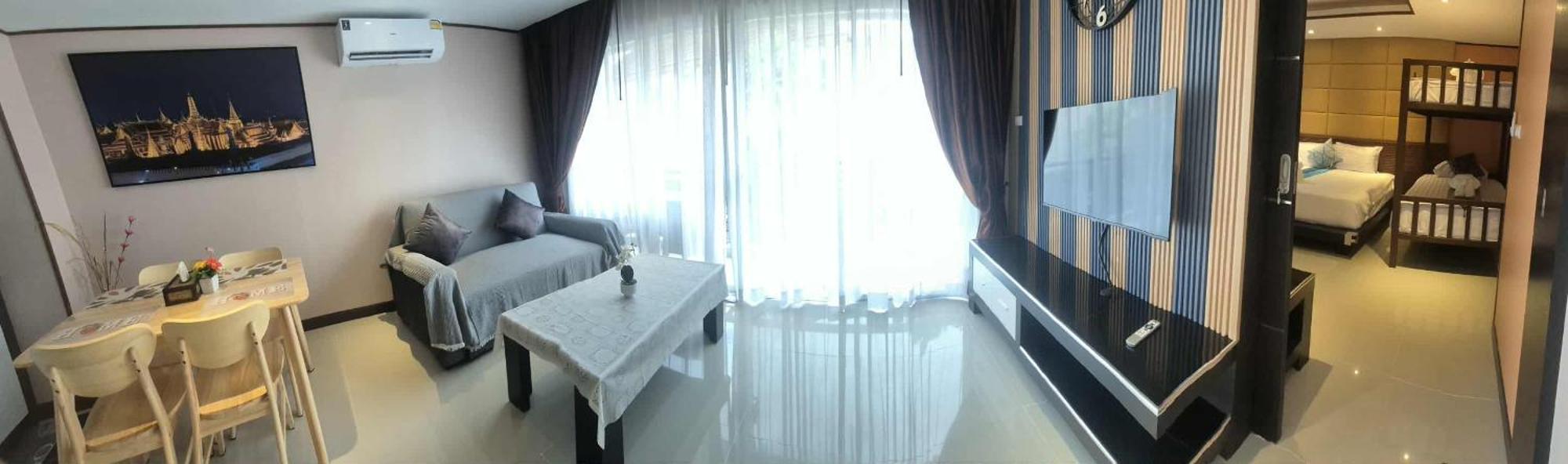Apartamento de 1 dormitorio con balcón