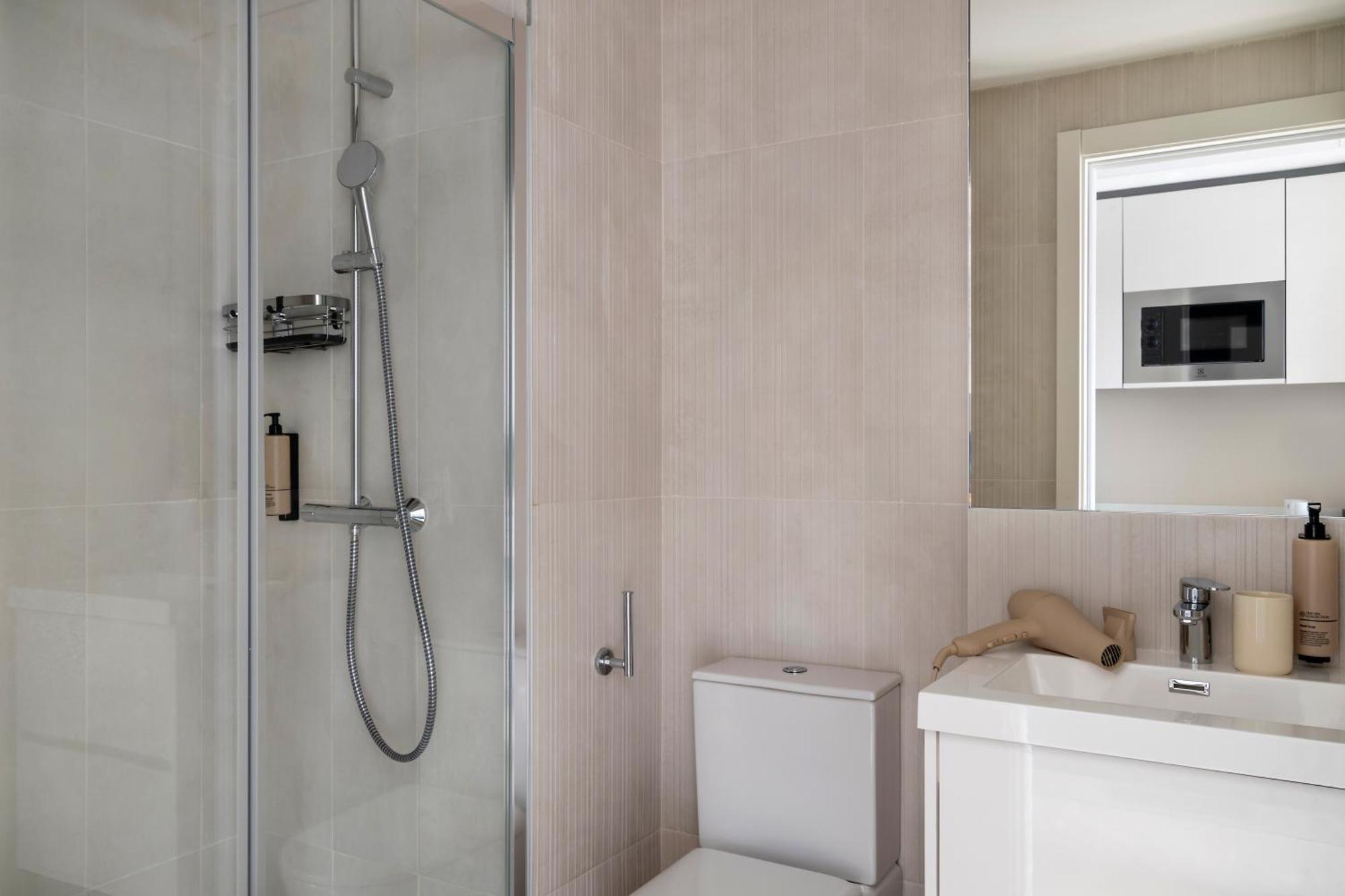 Apartamento de 1 dormitorio con terraza