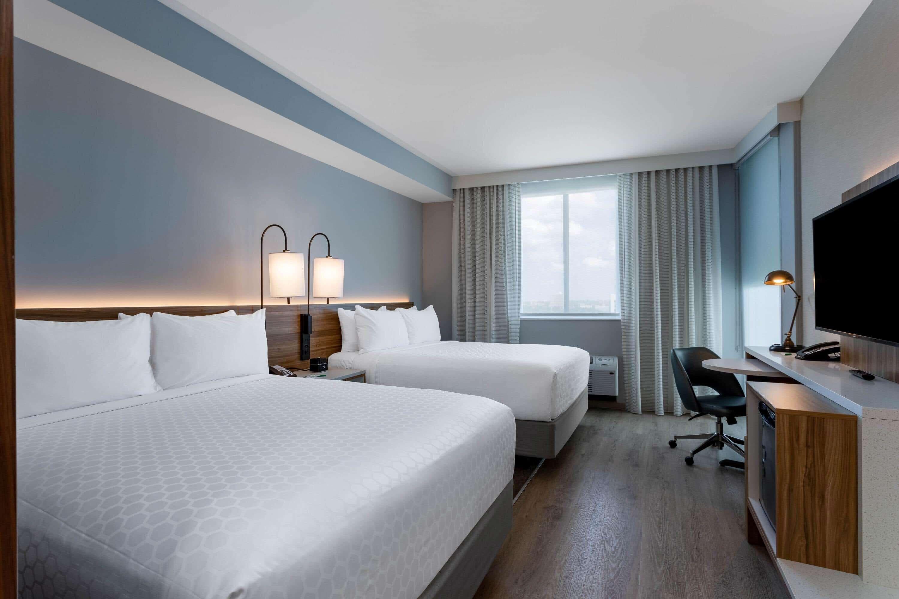 Queen Room with Two Queen Beds - Mobility/Hearing Accessible - Non-Smoking