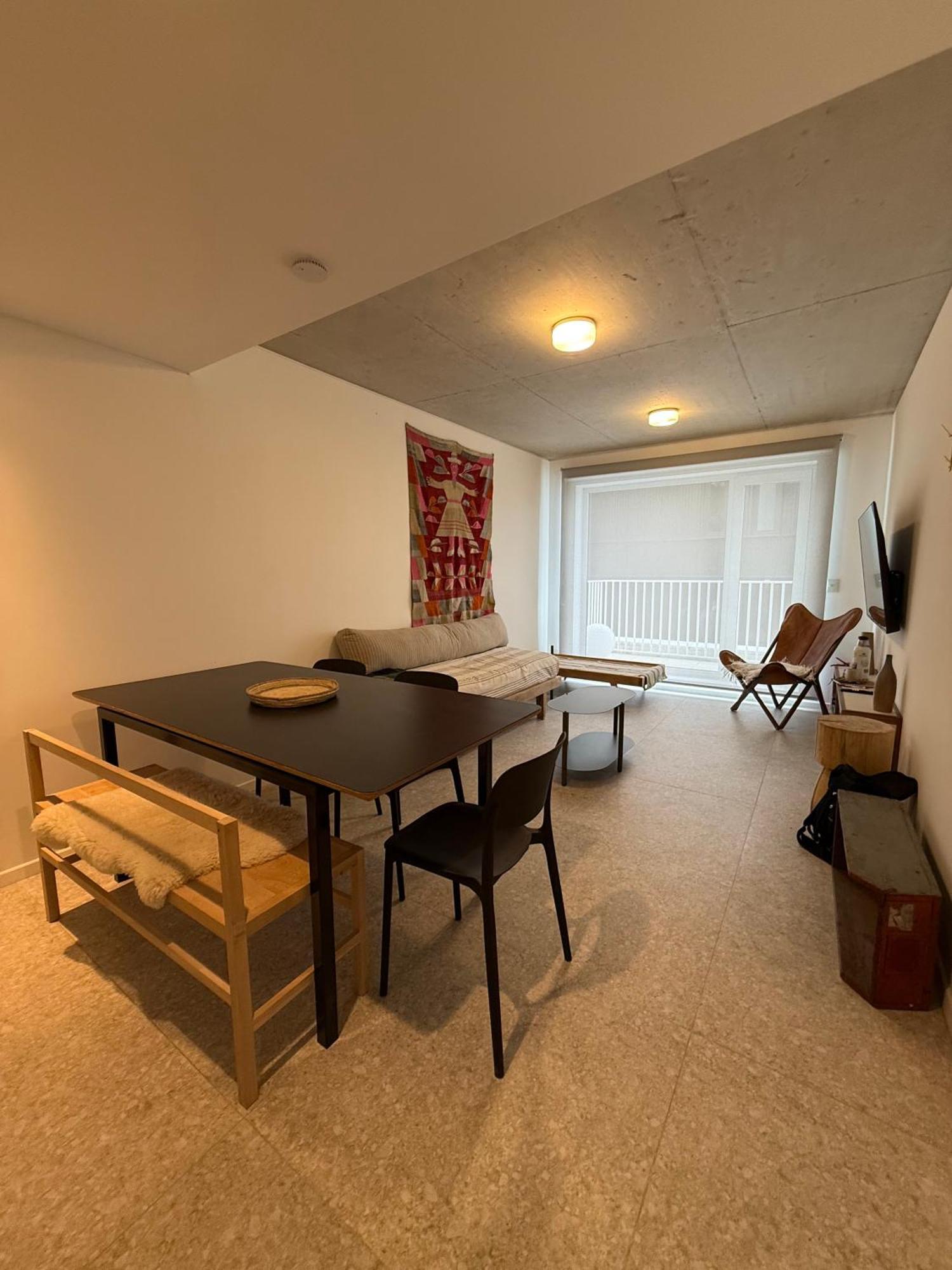 One-Bedroom Apartment Balcony