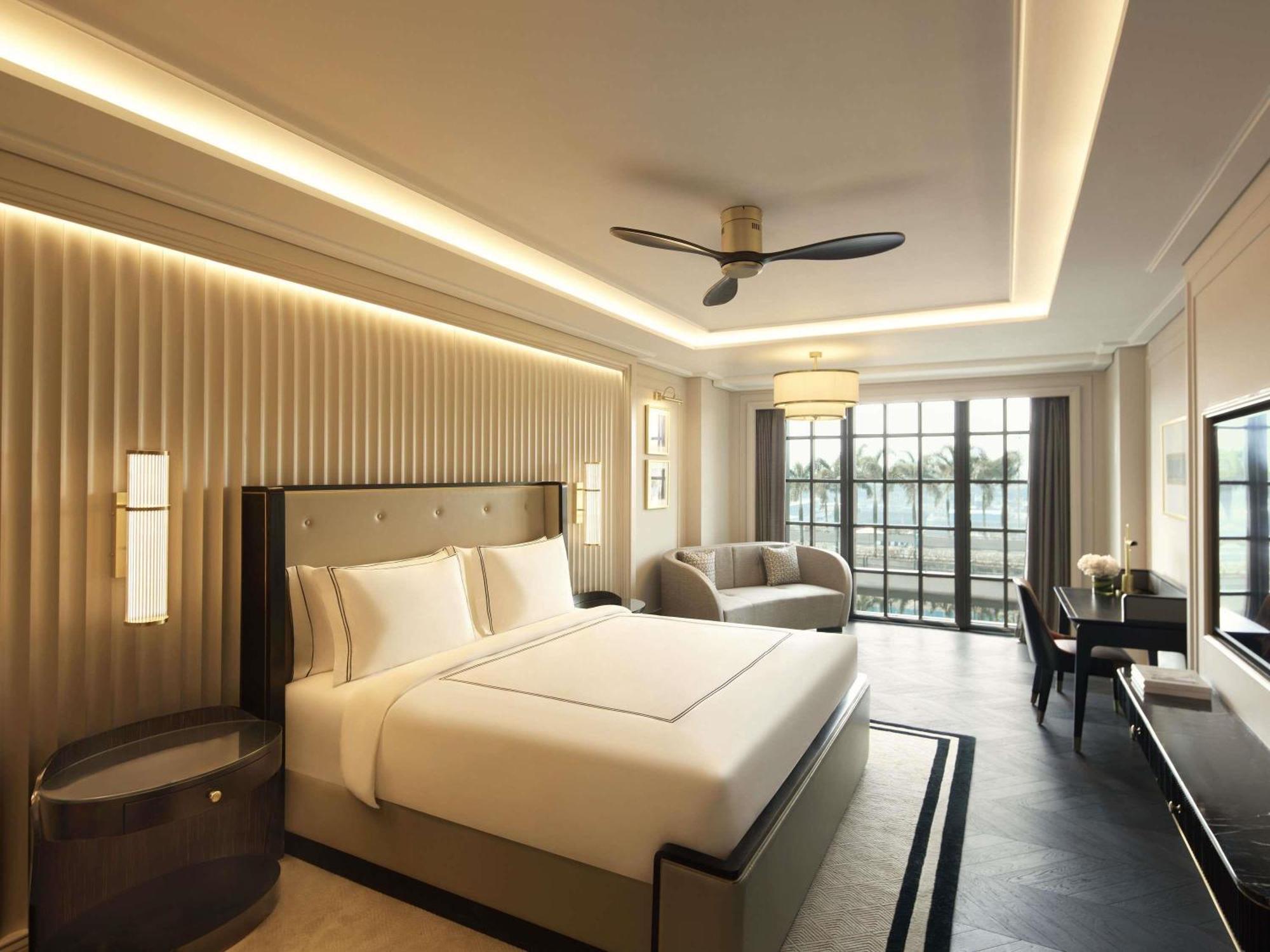 Fairmont King Room Pool View Complimentary Airport Transfers T1 & T2 Soft Mini Bar Daily 4 Piece LaundryNon Cumulative dining on barring IRD & tobacco Book a 60-Min Spa Session & on Cryotherapy*,1735283001:JPEG