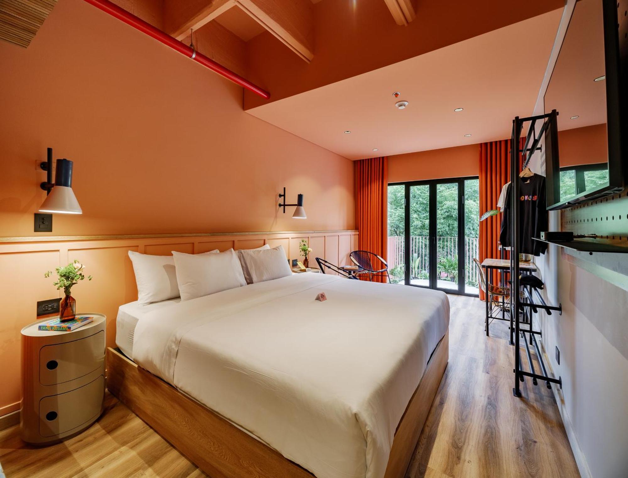 Habitación Superior con balcón - Cama extragrande