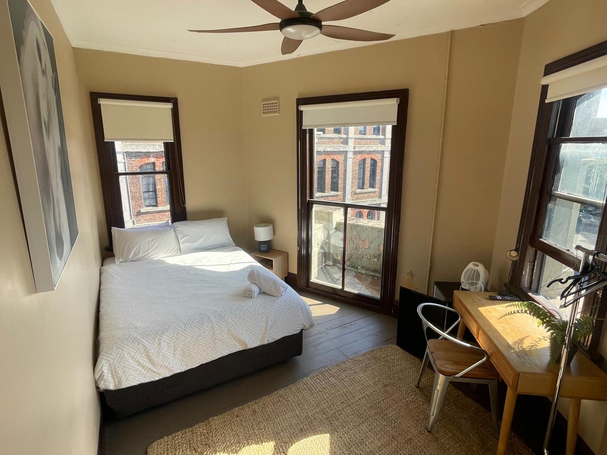 Queen Room with Shared Bathroom