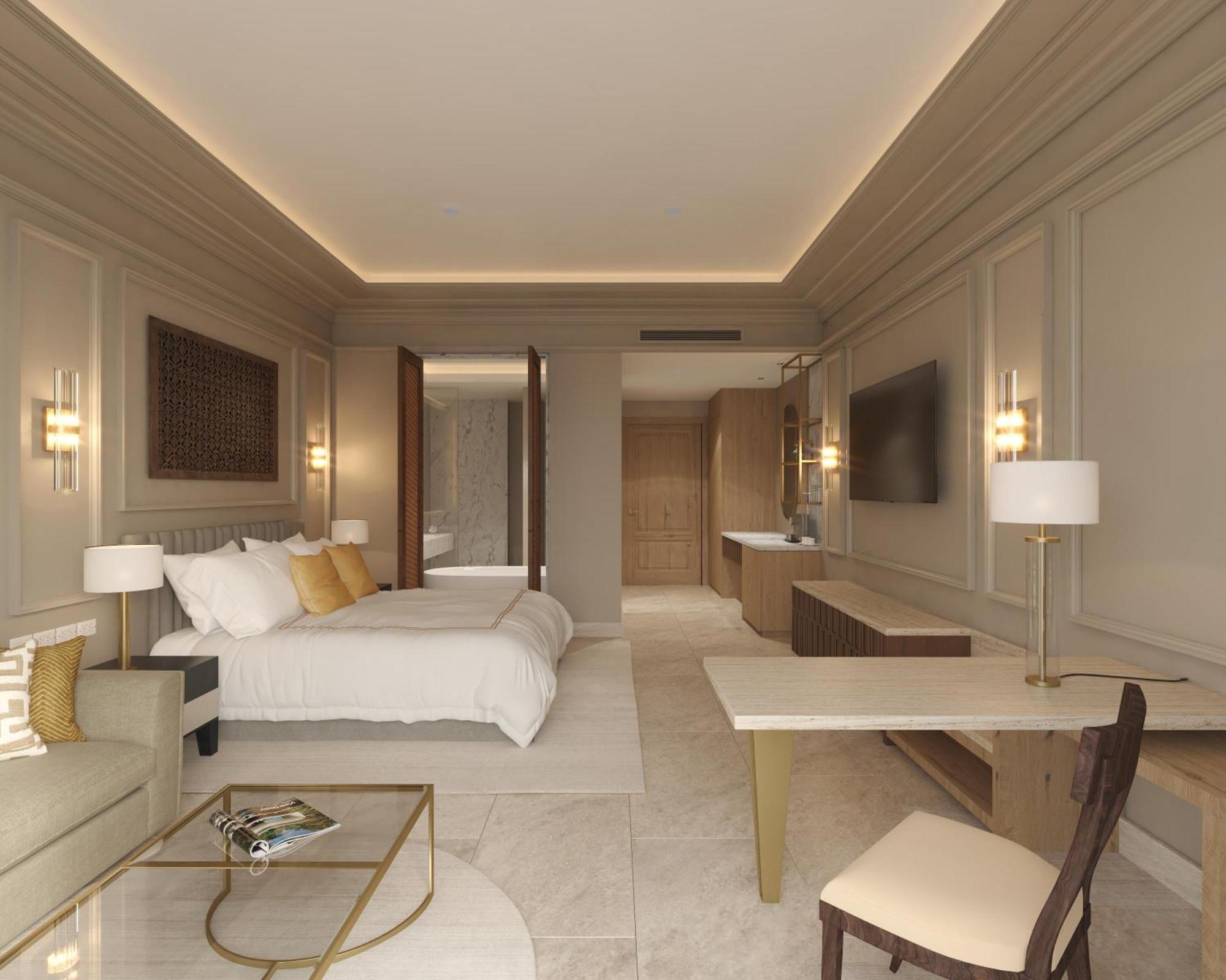 Suite con cama extragrande