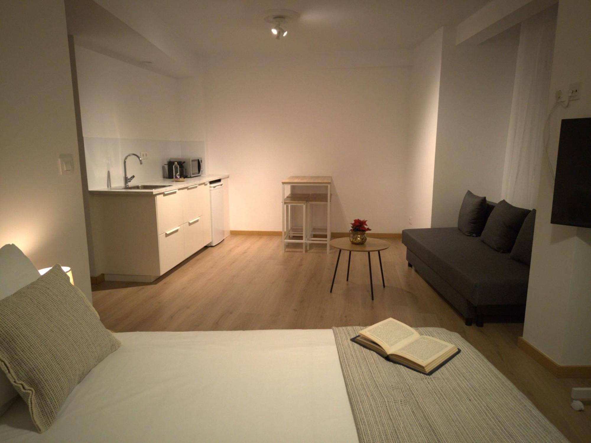 Habitación doble con salón integrado