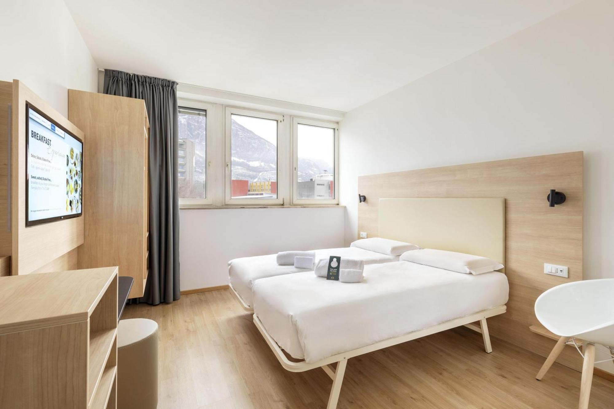 Habitación Doble adaptada para personas con discapacidad - 2 camas