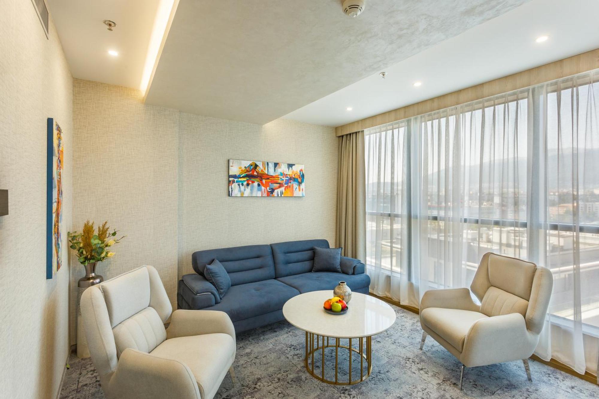 Panorama Corner Suite with Balcony