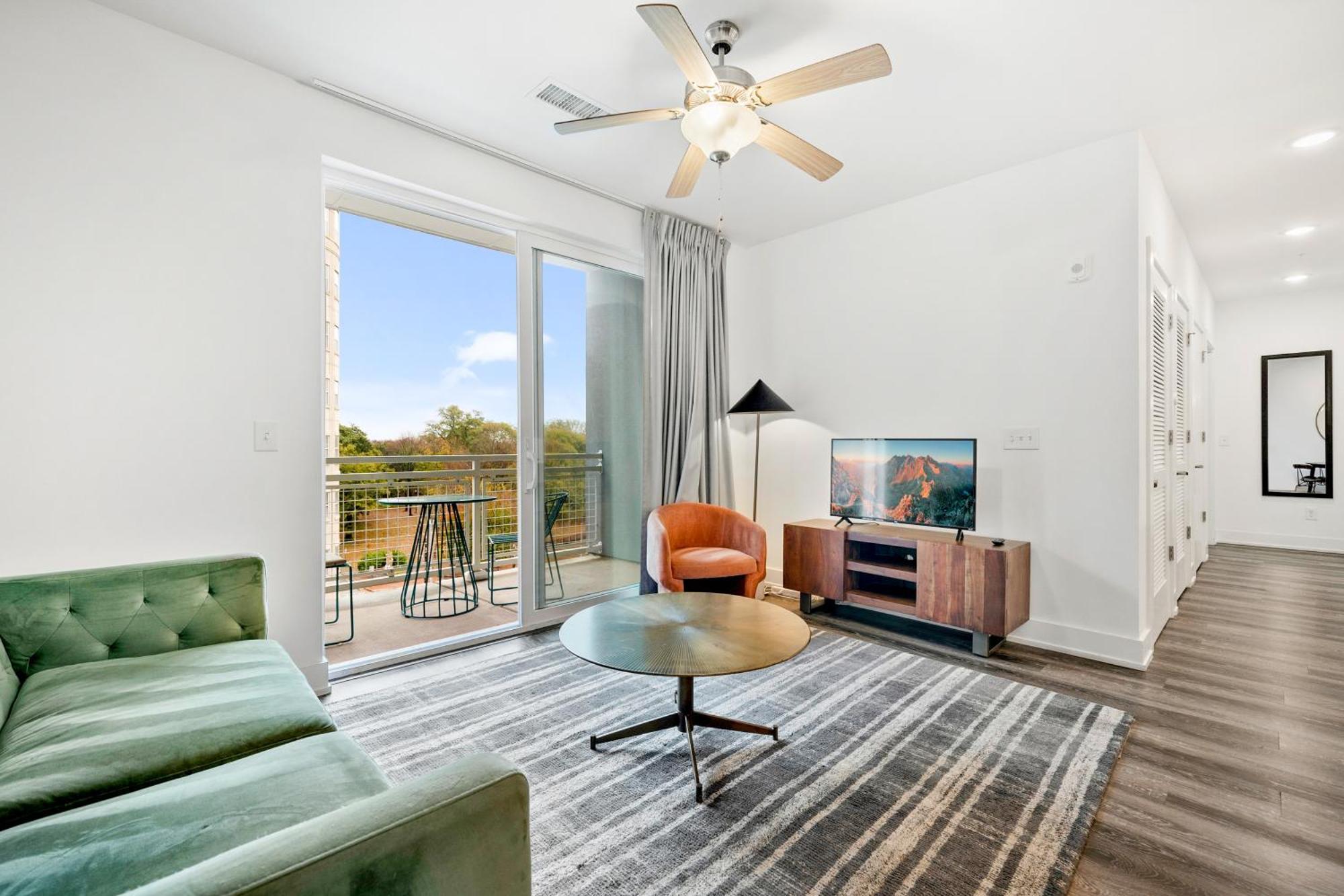 Two-Bedroom Apartment with Balcony